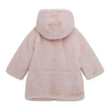 GUESS giubbino tinta unita reversibile con zip e cappuccio Rosa per Neonata K4BL02N ROSA GUESS 