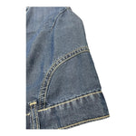 Lu Lu By Miss Grant Gilet In Denim Tinta Unita per Bambina LL3413 BLU LU LU BY MISS GRANT 