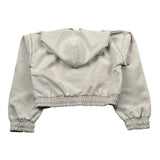 Hinnominate Felpa Tinta Unita Con Zip E Cappuccio Beige Per Bambina 3645FY00067 BEIGE HINNOMINATE 