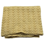 Wedoble Coperta Tinta Unita Traforato per Neonata V2507306A GIALLO WEDOBLE 