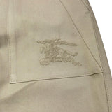 Burberry Pantalone Tinta Unita con Logo per Bambina 8088678 BEIGE BURBERRY 