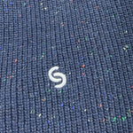 SIVIGLIA maglia tinta unita girocollo con logo Blu per Bambino SVJSW00559 BLU SIVIGLIA 