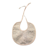 Ninnaoh Bavetta Tinta Unita con Ricami per Neonata E25BA6 ROSA NINNAOH 