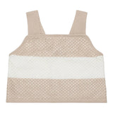 Max&Co. Top Bicolore Traforato per Bambina MX01822 BIANCO/BEIGE MAX&Co. 