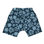 Zhoe & Tobiah Bermuda Tinta Unita con Stampe per Neonato WI2B BLU ZHOE & TOBIAH 