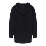 MARC ELLIS abito felpa con cappuccio tinta unita con stampa orso Nero per Bambina JMJMX00266 NERO MARC ELLIS 