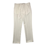 Make Pantalone Tinta Unita Con Girovita Regolabile Bianca Per Bambino