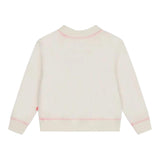 BillIEBLUSH maglia girocollo tinta unita con stampa glitterata Panna per Bambina U20471JX PANNA BillIEBLUSH 