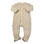 YATSI BABY tutina tinta unita con fantasia Beige per Neonata 24200332 BEIGE YATSI BABY 