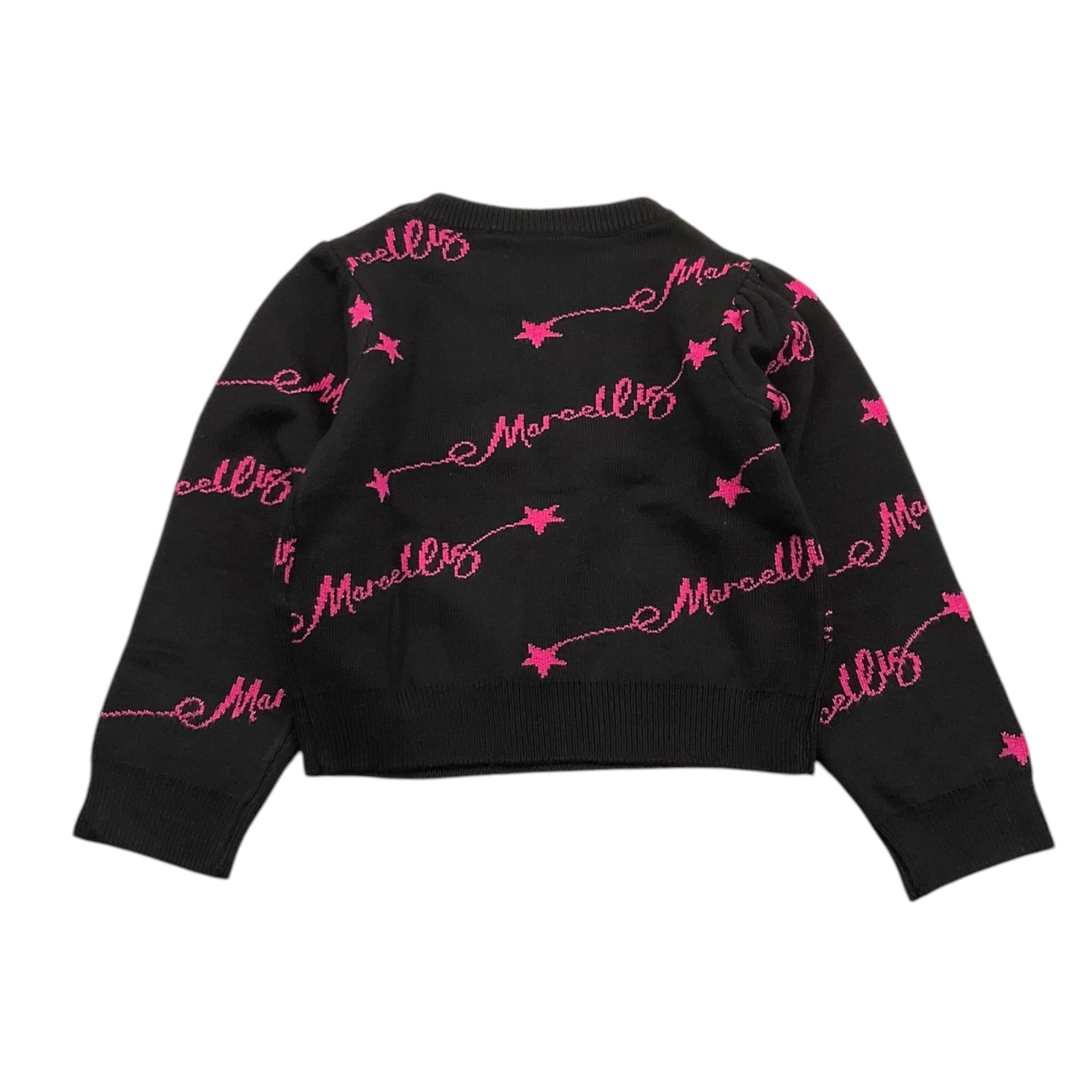 MARC ELLIS maglia girocollo tinta unita logata Nero per Neonata JMNSW00180 NERO MARC ELLIS 