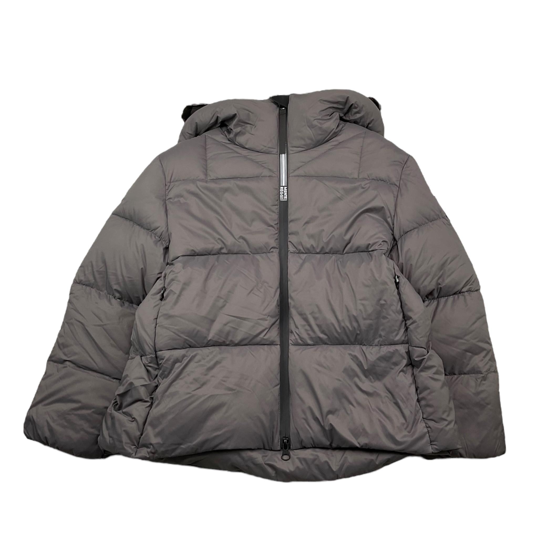 MONTEREGGI giubbino tinta unita con zip e cappuccio Grigio per Bambino 32028 GRIGIO MONTEREGGI 