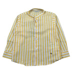 Manuel Ritz Camicia Manica Lunga Fantasia A Righe per Bambino MR2586 GIALLO MANUEL RITZ 