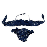 Saint Barth Costume 2 Pezzi Fascia-Slip per Bambina 00056L BLU SAINT BARTH 