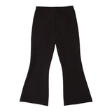 SARABANDA pantalone tinta unita modello a zampa Nero per Bambina A718 NERO SARABANDA 