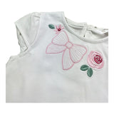 Mayoral Completo 4 Pezzi 2 T-Shirt-2 Culotte per Neonata 1663277 BIANCO/ROSA MAYORAL 