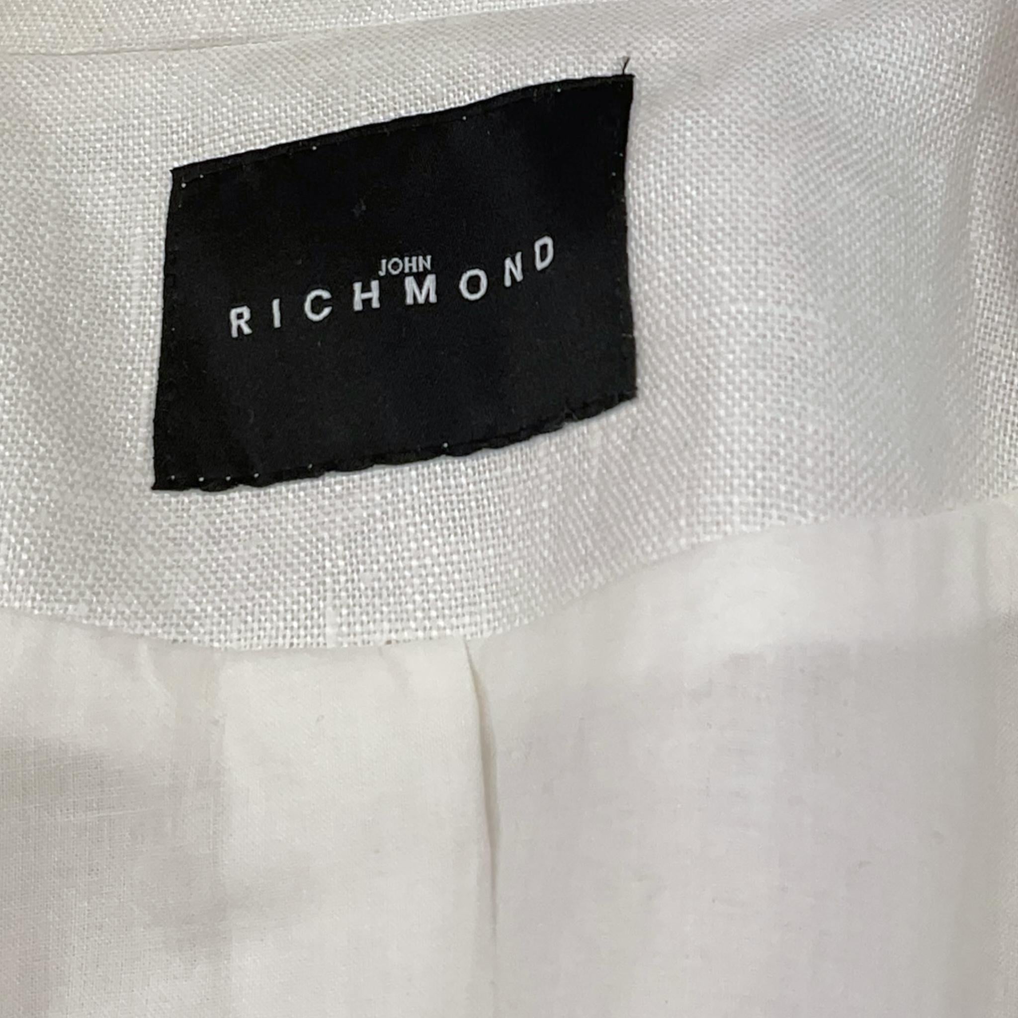 John Richmond Giacca Tinta Unita per Bambino RBP24098GC BIANCO JOHN RICHMOND 