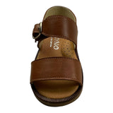 PANYNO sandali tinta unita con fibia Marrone per Neonato B3039 MARRONE PANYNO 