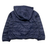 Sun68 Giubbino Tinta Unita con Cappuccio E Logo per Neonato R35301N BLU SUN68 