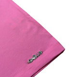 Gaelle Abito tinta unita con Rouches Rosa per Bambina 2746V00476 ROSA GAELLE 