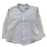 Le Bebe Camicia Manica Lunga Fantasia Righe per Neonato LBB5400 PANNA LE BEBE 