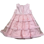 Le Bebe Abito Giromanica Tinta Unita per Neonata LBG0705 ROSA LE BEBE 