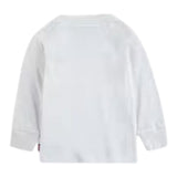 Levi'S Shirt Tinta Unita con Stampa per Neonato 6E8646 BIANCO LEVI'S 