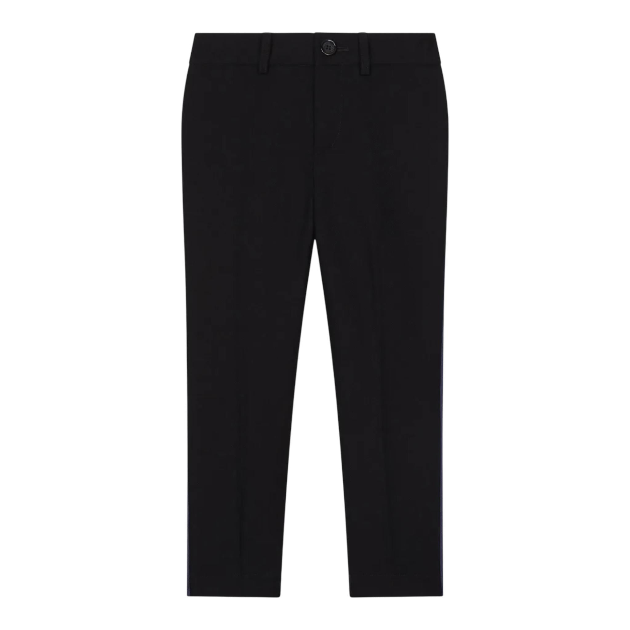 Guess Pantalone Tinta Unita con Girovita Regolabile per Neonato N5RB00WFPM BLU GUESS 