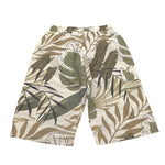 Lalalu' Bermuda Tinta Unita con Elastico In Vita per Bambino BML250PB BIANCO LALALU' 