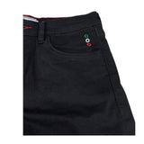 Philipp Plein Jeans Tinta Unita con 5 Tasche Nero per Bambino