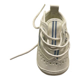 Colori Chiari Scarpina Tinta Unita con Lacci per Neonato MN955055 BIANCO COLORI CHIARI 