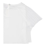 Monnalisa Camicia Mezza Manica Tinta Unita per Bambina 79E610 BIANCO MONNALISA 