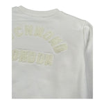 John Richmond Felpa Girocollo Tinta Unita con Logo per Bambino RBP26189FE BIANCO JOHN RICHMOND 