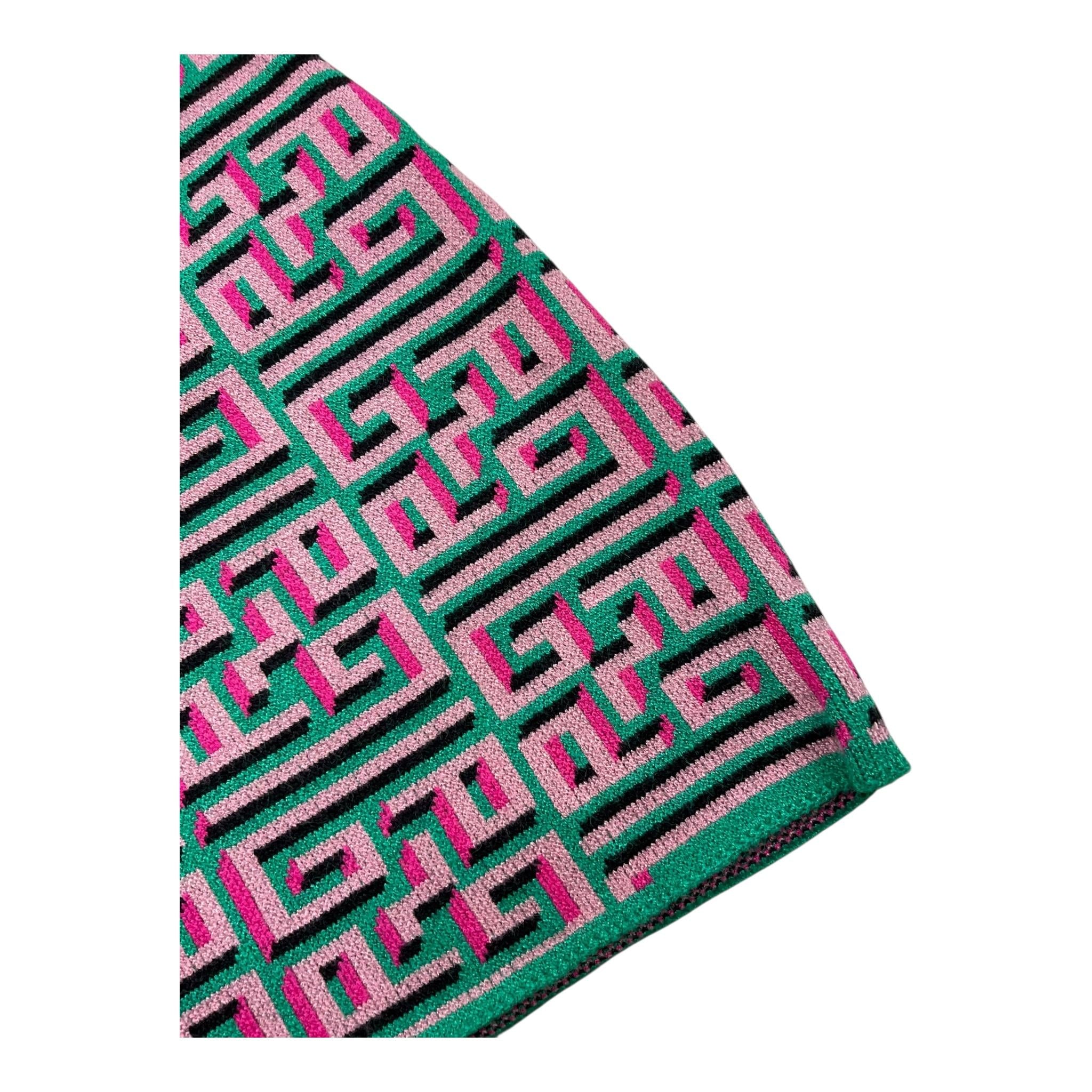 GAELLE gonna tinta unita con fantasia Verde per Bambina 2742GW0911 VERDE GAELLE 