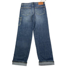 Dondup Jeans Tinta Unita con Tasche Americane per Bambino DMPA135 BLU DONDUP 