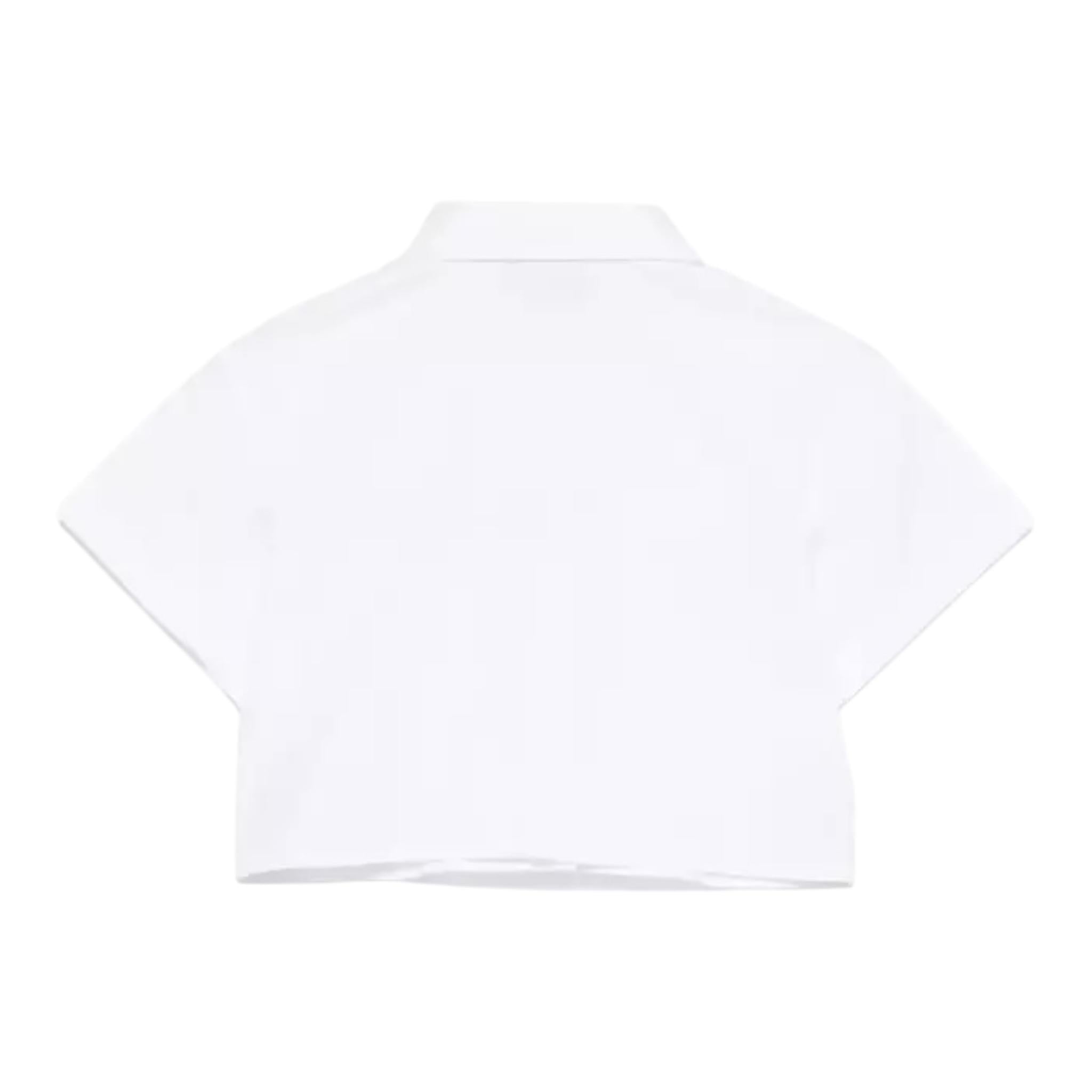 Moschino Camicia Mezza Manica Tinta Unita con Stampa per Bambina HDC024X BIANCO MOSCHINO 