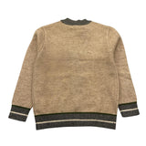 JECKERSON cardigan tinta unita con profili in contrasto Beige per Bambino JB4280 BEIGE JECKERSON 