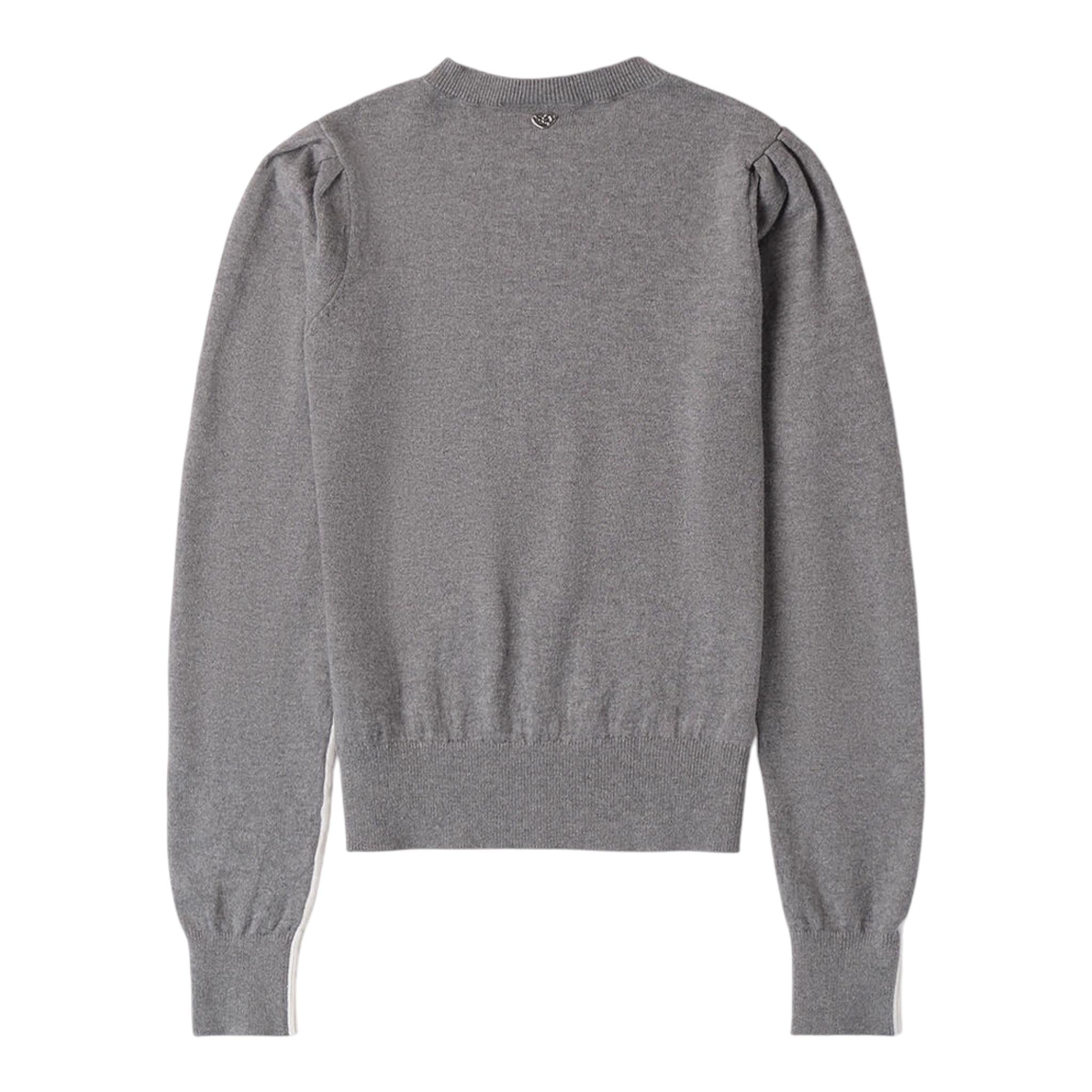 SARABANDA maglia girocollo bicolore Bianco/grigio per Bambino 0A772 BIANCO/GRIGIO SARABANDA 