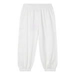 Stella Mccartney Pantalone Tuta Tinta Unita con Ricamo Logo per Bambina TW6E50 PANNA STELLA McCARTNEY 