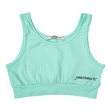 Hinnominate Einfarbiges Top mit Armausschnitt und Logo-Print in Aqua für Mädchen