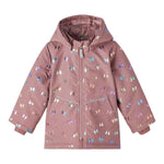 NAME IT giubbino tinta unita con cappuccio e stampa Rosa per Bambina 13218214 ROSA NAME IT 