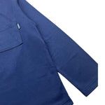 PLEASE shirt girocollo tinta unita con taschino Blu per Bambino ML22030B65J BLU PLEASE 