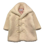 TRUSSARDI cappotto teddy tinta unita Panna per Bambina TGA25046 PANNA TRUSSARDI 