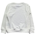 Trussardi Felpa Chiusa Girocollo Tinta Unita con Stampa per Bambino TBP26070FE BIANCO TRUSSARDI 