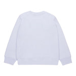 Dsquared2 Felpa Girocollo Tinta Unita con Stampa per Bambino DQ2977 BIANCO DSQUARED2 