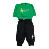 Cesare Paciotti Completo 2 Pezzi Bicolore Felpa-Pantalone per Neonato COMP5111B NERO/VERDE CESARE PACIOTTI 