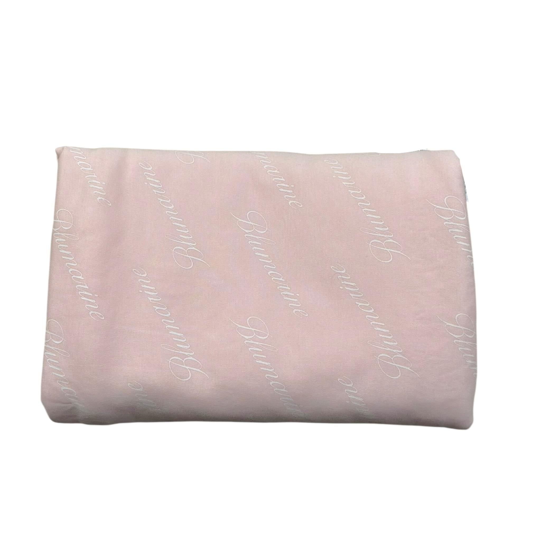 Miss Blumarine Coperta Tinta Unita con Stampa per Neonata IF3179 ROSA MISS BLUMARINE 