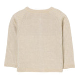 Michael Kors Cardigan tinta unita Beige per Bambina R30315 BEIGE MICHAEL KORS 