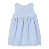 Gucci Abito Giromanica Fantasia A Righe per Neonata 813539 BIANCO/AZZURRO GUCCI 