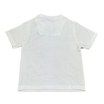 Aeronautica Militare T-Shirt Girocollo Tinta Unita con Stampa per Neonato 251TS0040AN BIANCO AERONAUTICA MILITARE 