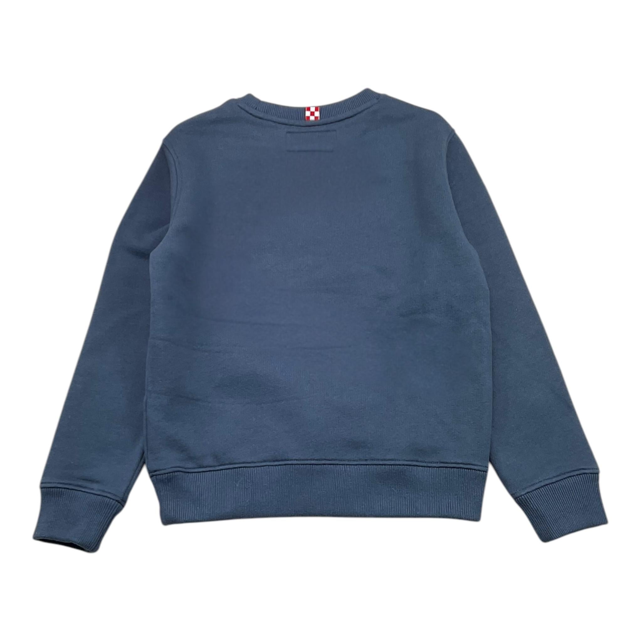 SAINT BARTH felpa girocollo tinta unita con stampa Blu per Bambino KOALA BLU SAINT BARTH 